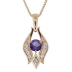 Yahoo! Yahoo!ショッピング(ヤフー ショッピング)アメジスト ネックレス 天然石 エレガント 大人 ペンダント 10金 妻 嫁 彼女