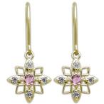 Yahoo! Yahoo!ショッピング(ヤフー ショッピング)ピンクトルマリン ピアス 星 フックピアス K18 レディース