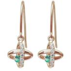 Yahoo! Yahoo!ショッピング(ヤフー ショッピング)K18 フックピアス 星モチーフ 宇宙 アメリカンフックピアス