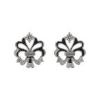 Yahoo! Yahoo!ショッピング(ヤフー ショッピング)レディースピアス フラワーブーケ ダイヤモンド プラチナ スタッドピアス オシャレ クリスマス ポイント消化