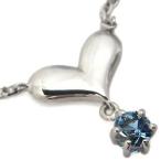 Yahoo! Yahoo!ショッピング(ヤフー ショッピング)プラチナ アンクレット 一粒 ハート アクアマリンサンタマリア アンクレット クリスマス ポイント消化