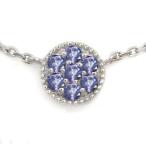 Yahoo! Yahoo!ショッピング(ヤフー ショッピング)ブレスレット タンザナイト ブレス パヴェ 一粒 K18