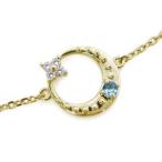 ブルートパーズブレスレット月星モチ...