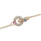 Yahoo! Yahoo!ショッピング(ヤフー ショッピング)アクアマリンサンタマリア インフィニティ アンクレット 無限 ブレスレット K10