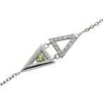 ペリドットアンクレットレディースブ...