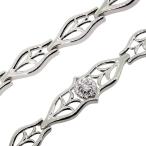 ブレスレット メンズ プラチナ ダイヤモンド 誕生石 4月 男性用 メンズブレスレット