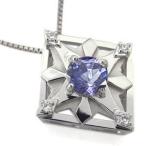 プラチナタンザナイトペンダントメン...