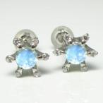 Yahoo! Yahoo!ショッピング(ヤフー ショッピング)ロイヤルブルームーンストーン メンズピアス 雪の結晶 プラチナ クリスマス ポイント消化