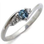 Yahoo! Yahoo!ショッピング(ヤフー ショッピング)K10 アクアマリンサンタマリア 指輪 シンプル 一粒 アクアマリンリング