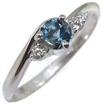 Yahoo! Yahoo!ショッピング(ヤフー ショッピング)指輪 レディース アクアマリンサンタマリア リング 一粒 10金 アクアマリンリング