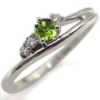 Yahoo! Yahoo!ショッピング(ヤフー ショッピング)K10 ペリドットリング 一粒 シンプル 10金 ペリドット 指輪