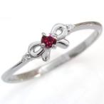 Yahoo! Yahoo!ショッピング(ヤフー ショッピング)ファランジリング プラチナ リボン リング 天然石 ルビー 指輪 クリスマス ポイント消化