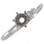  semi заказ преобразование кольцо рамка-оправа пустой рамка-оправа K18 Gold кольцо женский кольцо 18 золотой 