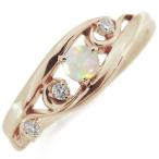 Yahoo! Yahoo!ショッピング(ヤフー ショッピング)オパール リング 唐草 指輪 10金 リング