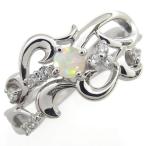 プラチナリングメモリアルオパール唐...