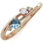 Yahoo! Yahoo!ショッピング(ヤフー ショッピング)ブルートパーズリング シンプルリング 指輪 エレガント 10金