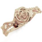 Yahoo! Yahoo!ショッピング(ヤフー ショッピング)ガーネット 指輪 アラベスクリング 10金 薔薇 リング