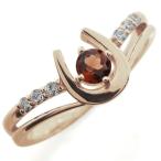 Yahoo! Yahoo!ショッピング(ヤフー ショッピング)ガーネット 指輪 10金 馬蹄 1月誕生石 ホースシュー リング