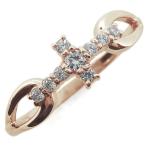 Yahoo! Yahoo!ショッピング(ヤフー ショッピング)ダイヤモンド 指輪 クロス レディース リング 10金