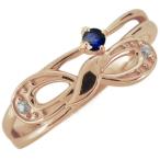 Yahoo! Yahoo!ショッピング(ヤフー ショッピング)サファイア 指輪 リボン レディースリング 10金 リボンモチーフ