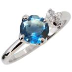 ブルートパーズリング指輪レディース...