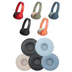 ヘッドホン交換用イヤーパット SONY WH-H810 ブラック　ブルー　ピンク　クリスタルブラック　クリスタルブルー　左右セット