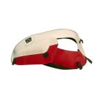 ショッピングバグスター BAGSTER (バグスター) タンクカバー ホワイト/Dレッド SCRAMBLER