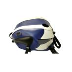 BAGSTER (バグスター) タンクカバー バルティックブルー/ホワイト BONNEVILLE T100