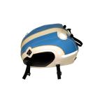 ショッピングバグスター BAGSTER (バグスター) タンクカバー ライトブルー/クリームホワイト/ゴールドトリム BONNEVILLE T120 1716D