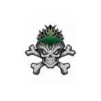  Moto графика подушка бака зеленый STREET SPINE MT-ST028G
