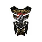  Moto графика подушка бака черный STREET QUADPAD MT-ST078K