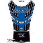  Moto графика подушка бака голубой / черный / серебряный APRILIA Tuono 01-05 MT-TA022BK