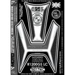  Moto графика подушка бака белый / карбоновый R1200GS( водяное охлаждение )13- MT-TB017WC