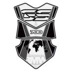  Moto графика подушка бака белый BMW F700GS 12-15 MT-TB024W