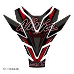  Moto графика подушка бака серый with черный, красный & серебряный Ninja1100SX MT-TK037EKR