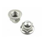 POSH Faith(poshu лицо ) M10 фланец f черный гайка P-1.5 нержавеющая сталь 2PCS 901010-S2