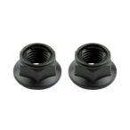 POSH Faith(poshu лицо ) M10 фланец замковая гайка чёрный P1.25/2PCS 911510-K2