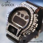 Gショック 腕時計 CASIO G-SHOCK カシオ Gショック ブラック カスタム スワロフスキー キラキラ プレゼント ギフト 結婚祝い ラインストーン