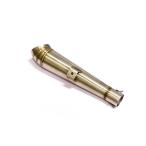  конус глушитель GP модель нержавеющая сталь мегафон универсальный общая длина примерно 400mm электрическая розетка внутренний диаметр примерно 52mm мотоцикл замена установленный позже 