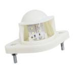 . свет!12V 24V грузовик универсальный LED 6 полосный подсветка номера лампа освещения не крашеный белый основа купол type самосвал прицеп свет 1 шт 
