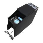 日産 NV200 バネット VM20 M20 センター コンソールボックス LED シガー USB TYPE-C ドリンクホルダー スマホ入れ 収納