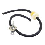  универсальный топливный шланг / фильтр / топливный кран общая длина 450mm мотоцикл обслуживание ATV для on/off клапан(лампа) переключатель масло in линия топливный фильтр 