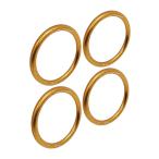  Honda прокладка глушителя 4 шт. комплект 45mmx37mmx5mm CBR1100XX super Blackbird 97~ / CBR929RR 00~