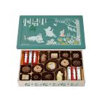 ショッピングムーミン バレンタイン 2026 チョコレート メリーチョコレート MOOMINコラボ ムーミンたちと穏やかな森 アソートチョコレート 19粒入