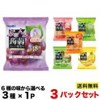 オリヒロ ぷるんと蒟蒻ゼリーパウチ 6P×3袋セット こんにゃくゼリー 選べる6種類 500円ポッキリ送料無料 ポスト投函便