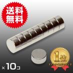 小さくても 超強力 磁石 10個セット 円柱形ネオジウム磁石 マグネット ６mm×３mm 鳩よけ