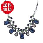 Yahoo! Yahoo!ショッピング(ヤフー ショッピング)大ぶり ネックレス ビジュー ビジューネックレス ブルー ドロップ クリスタル レディース 結婚式 ゴージャス アンティーク