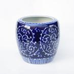 手あぶり火鉢（深底）セット 藍底