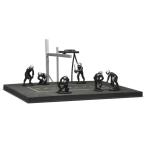 ixo(イクソ) 1/43 ピットストップ メカニックセット (フィギュア6体) ブラック