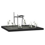 ixo(イクソ) 1/43 ピットストップ メカニックセット (フィギュア6体) ホワイト